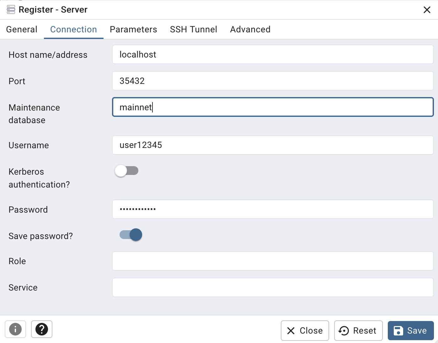 Querying the database in pgAdmin